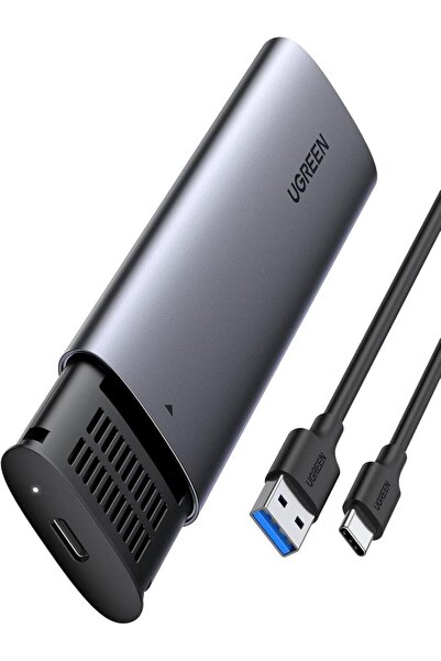 Ugreen CM400 M.2 Sata NGFF SSD UASP Desteği ile 5Gb/s Süper Hız USB 3.1 5Gbps...