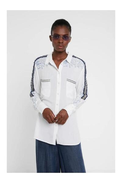 Desigual Desigual Shirt, White, 20SWCW19