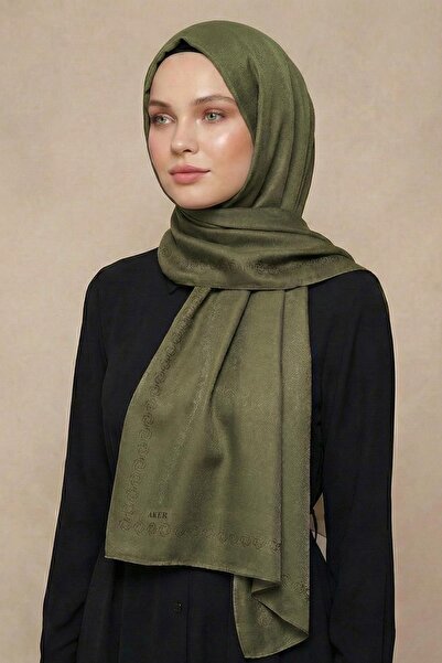 Aker Simli Monogram Şal - 1040100-351