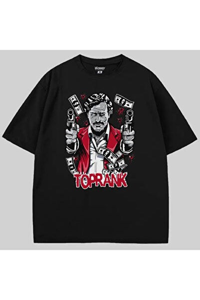 Crazy Μπλουζάκι Pablo Escobar Toprank oversized