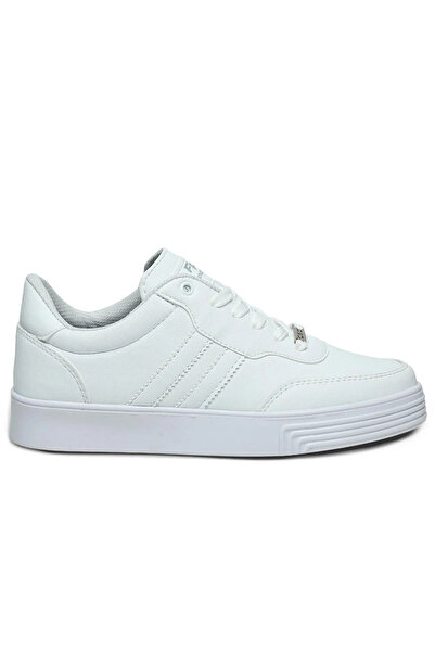 iskarpino Pantofi sport albi cu șireturi pentru bărbați