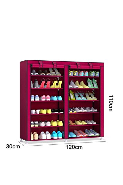 Sale4u Double Textile Shoe Cabinet
