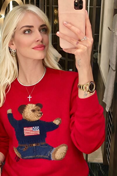 Jose Clothing تيشيرت تيدي بير مطبوع من القطن العضوي