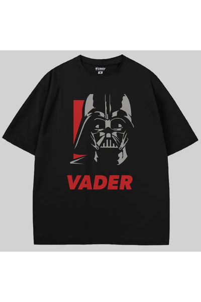 Crazy Тениска Star Wars Darth Vader Oversized