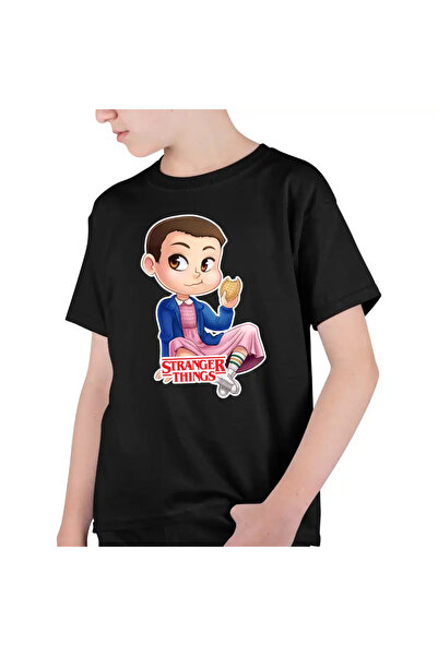 OEM Παιδικό T-shirt για αγόρια Stranger Things Jane Eleven Cartoon Drawings