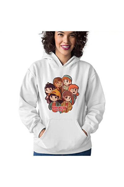OEM Women's Sweatshirt Stranger Things Cartoon Characters