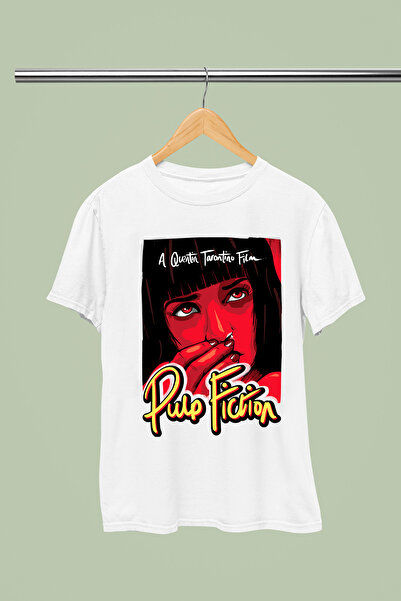 MAGORS PULP FICTION IMPRIMAT bumbac 100% LU Mâneci scurte, model obișnuit tricou
