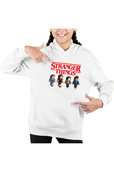 OEM Hanorac Copii Fete Stranger Things in Roblox Minecraft Abis