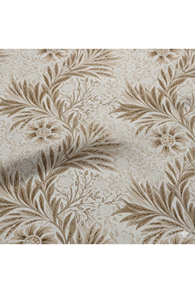 podyum baskı Cream Color Avangard Patterned Digital B Printed Upholstery Sofa...