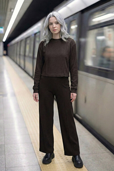 East Stream Kadın Çizgili Eşofman Takımı