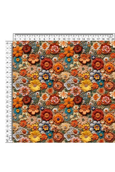 podyum baskı 3D Flowery Colorful Patterned Digital Printed Upholstery Sofa Fabric, Throw Pillow, Cushion Fabric