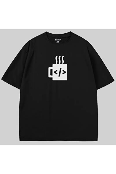 Crazy Μπλουζάκι Coffee Mug oversized