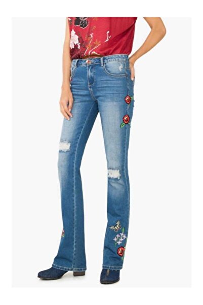 Desigual Desigual denim pants, Blue, 69D26A2