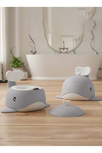 BAYBEE Whale Baby Potty Training Seat for Kids | Cute Toilet Seat with Backre...