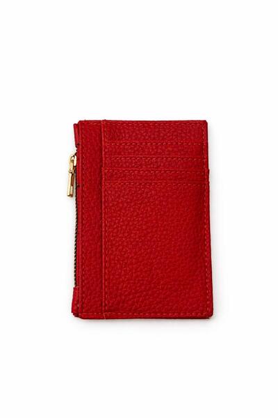 SHIKIRTI Zip Section Card Holder