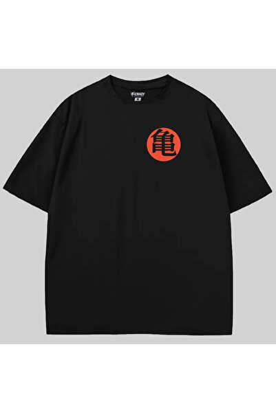 Crazy Дракон Бол Сон Гоку Овърсайз тениска