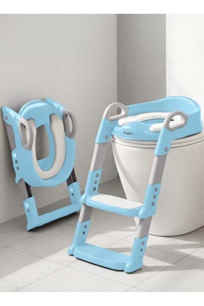BAYBEE كرسي تدريب الأطفال على استخدام المرحاض من أورا مع سلم، ارتفاع قابل للت...