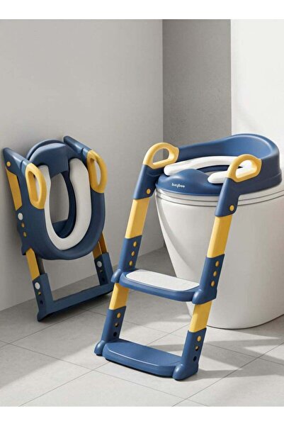 BAYBEE كرسي تدريب الأطفال على استخدام المرحاض من أورا مع سلم، ارتفاع قابل للت...