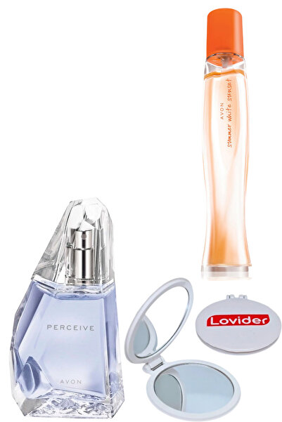 AVON Perceive Kadın Parfüm EDP 50ml + Summer White Sunset Kadın Parfüm EDT 50...