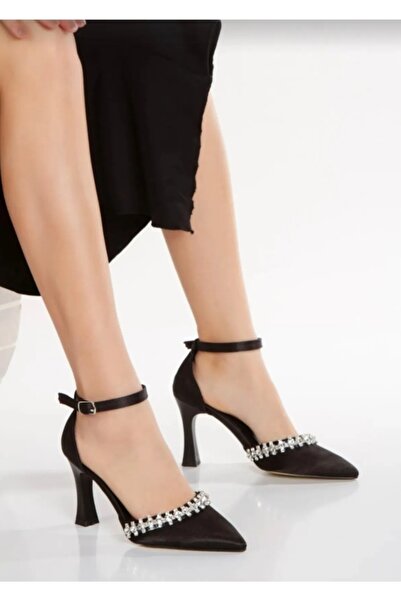 FYD SHOES Γυναικεία βραδινά παπούτσια με πέτρες μπροστά