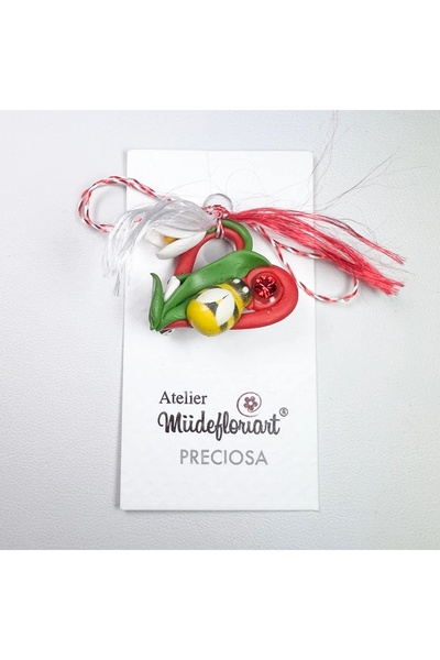 Miidefloriart Martisoare mici tip Brosa, model 26MS28