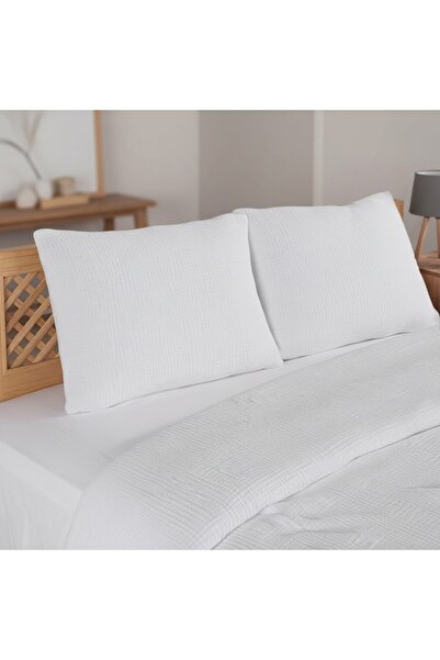 Comfort Craft 2 Pieces Muslin Pillowcase Definite Patterned 50 X 70 cm