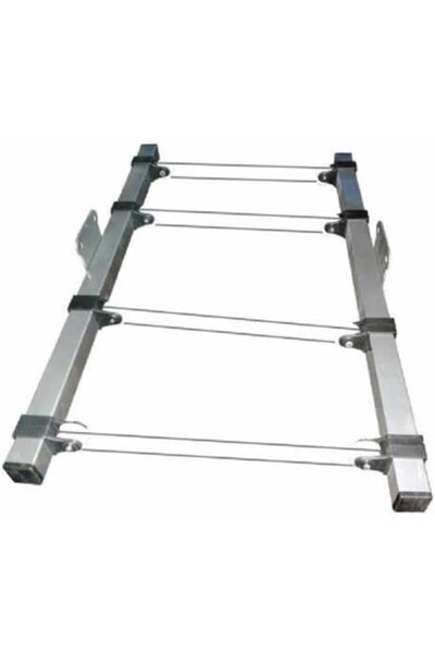 AyrStore Kurutmalık Duvardan Duvara Ortadan Monte Çamaşır Kurutma Askılığı 8 ...