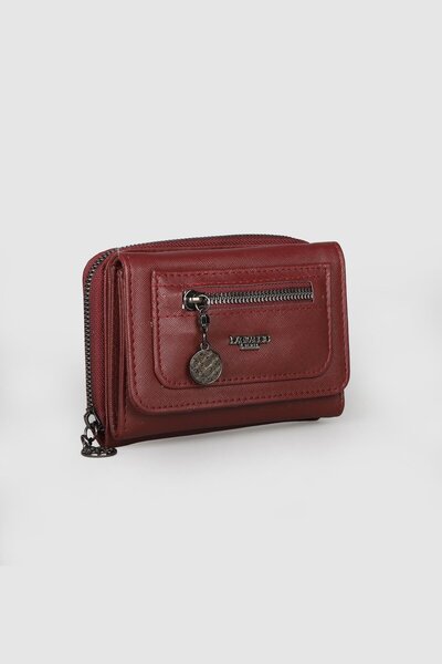 Store Lagra Model Çok Bölmeli Kadın Deri Cüzdan