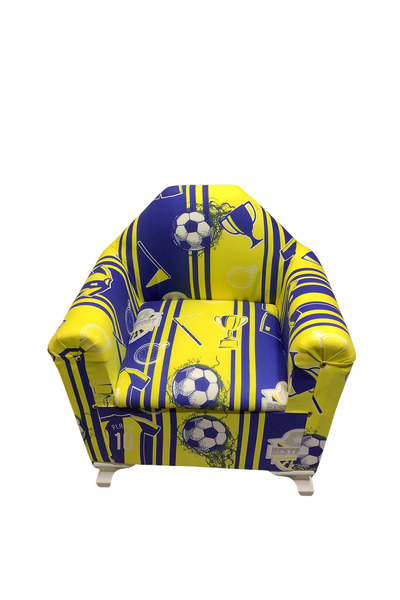 LR FB desenli çocuk koltuğu - tekli çocuk berjeri