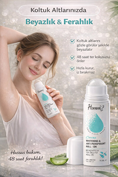 hommlife CARINE BEYAZLATICI & TERLEME ÖNLEYİCİ ROLL ON