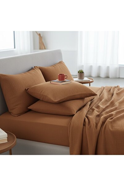 Comfort Craft 2 Pieces Muslin Pillowcase Definite Patterned 50 X 70 cm