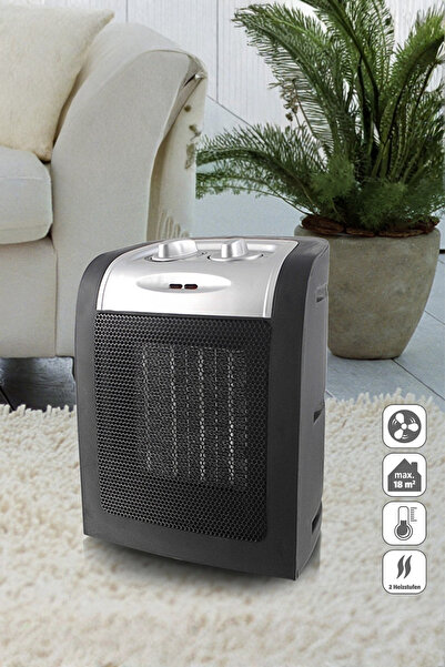 homenter Voltomat 1800W Termostatlı Seramik Fanlı Isıtıcı | 2 Kademeli | Fan ...