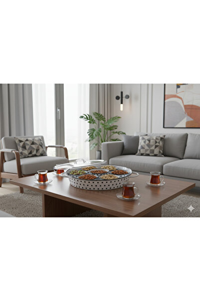 Generic Breakfast tray with lid and serving bowls