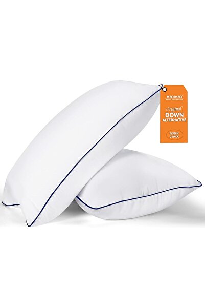 Mizoo Queen Size Bed Pillow Set of 2 by Muzimzo