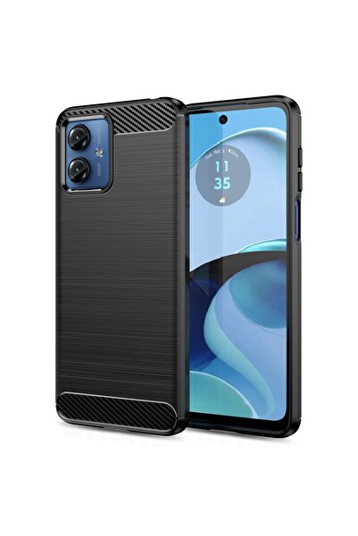 Tech-Protect Motorola Moto G14 TPUCarbon Case - Black