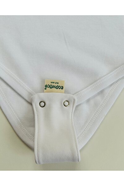 ecowoco Organik Pamuk Body Uzatma Aparatı 2 Çıtçıtlı (8,5 MM) 2 ADET