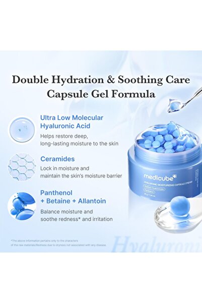 Medicube Hyaluronic acid moisturizing capsule cream