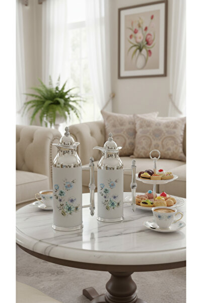 Generic Tea and coffee thermos set with a capacity of 1 liter and 700 ml, in ...