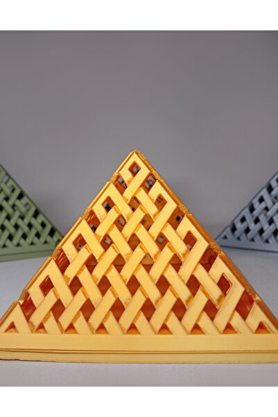 Vegart حامل شموع على شكل هرم، صندوق، علبة مجوهرات، نسبة الذهب