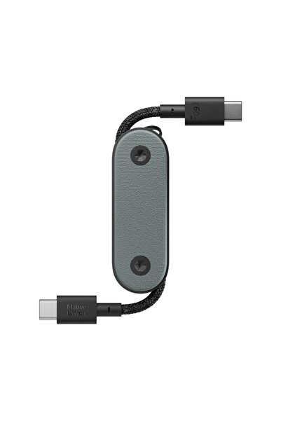 Native Union Pocket USB-C Data & Charging Cable, 60W, 17cm, Green