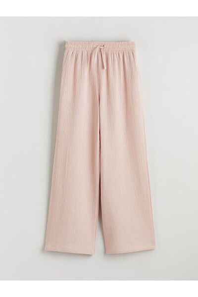 LC Waikiki Lcw Kids Buy Elasticated Girls' Muslin Pants