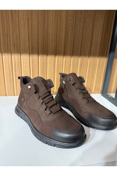 FKS spor hakiki deri bot ayakkabı
