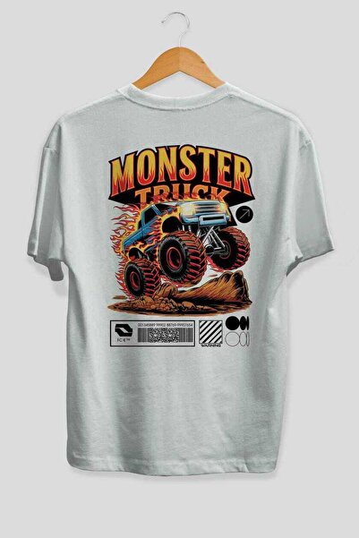 Ankhises Σειρά Car Series (84) Μπλουζάκι με στάμπα στο πίσω μέρος, λευκό, υπε...