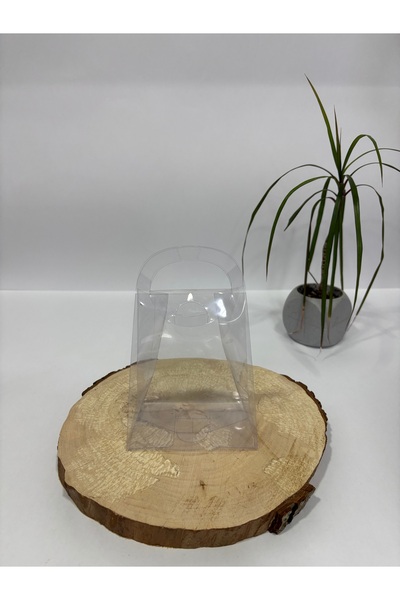 BURHAN AMBALAJ 12x10x6 Asetat Çanta [50 adet Demonte]