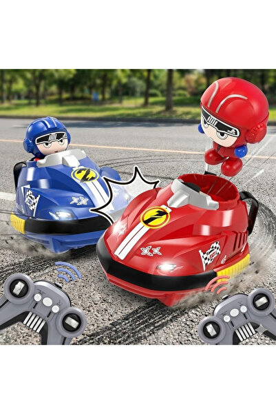 Generic Remote Control Bumper Cars Toy with Ejecting Driver