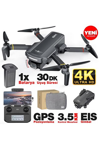 SJRC F5S Pro+ Plus 4K Kameralı Drone Seti +3.5KM Menzil+30 Dakika Uçuş Süresi...