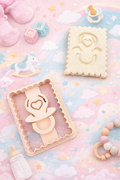 Günyan Store قالب كوكيز على شكل لهاية، أداة تشكيل العجين