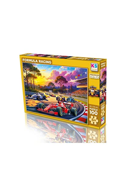 Generic Brand 31505 Formula Racing 100 Piece Puzzle