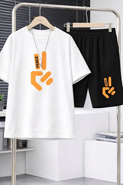 bellanova - Tshirt and Shorts Set, Lace-Up Printed