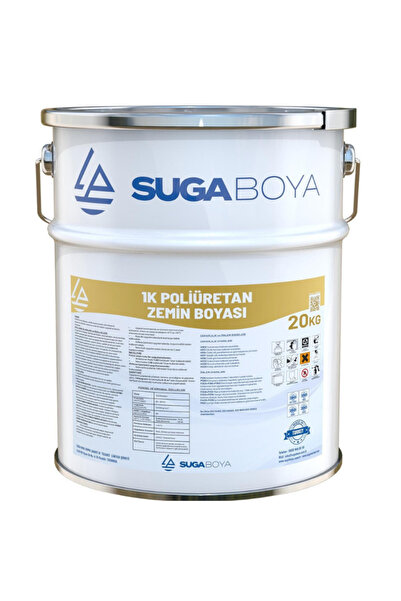 SUGA 1K POLİÜRETAN ZEMİN BOYASI 20 KG